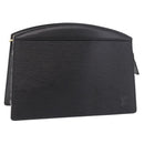 LOUIS VUITTON Epi Trousse Crete Pouch Black M48402 LV Auth 191699-1