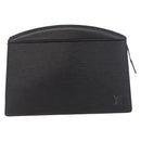 LOUIS VUITTON Epi Trousse Crete Pouch Black M48402 LV Auth 191699-13