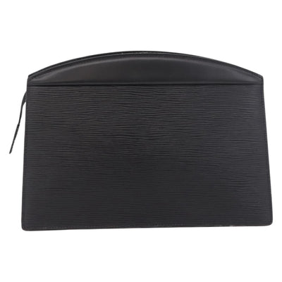LOUIS VUITTON Epi Trousse Crete Pouch Black M48402 LV Auth 191699 - 0
