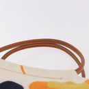 Miu Miu Hand Bag Canvas Multicolor Auth 191702A-10