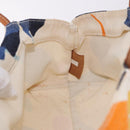 Miu Miu Hand Bag Canvas Multicolor Auth 191702A-19