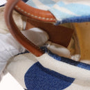 Miu Miu Hand Bag Canvas Multicolor Auth 191702A-20