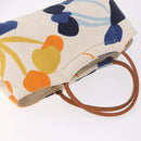 Miu Miu Hand Bag Canvas Multicolor Auth 191702A-8