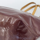 LOUIS VUITTON Monogram Vernis Bellevue GM Tote Bag Violet M93588 LV Auth 191706-8