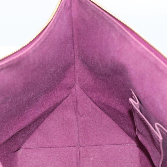 LOUIS VUITTON Monogram Vernis Bellevue GM Tote Bag Violet M93588 LV Auth 191706