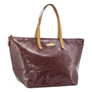LOUIS VUITTON Monogram Vernis Bellevue GM Tote Bag Violet M93588 LV Auth 191706-1