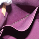 LOUIS VUITTON Monogram Vernis Bellevue GM Tote Bag Violet M93588 LV Auth 191706-11