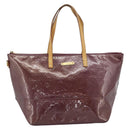 LOUIS VUITTON Monogram Vernis Bellevue GM Tote Bag Violet M93588 LV Auth 191706-13