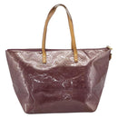 LOUIS VUITTON Monogram Vernis Bellevue GM Tote Bag Violet M93588 LV Auth 191706-2