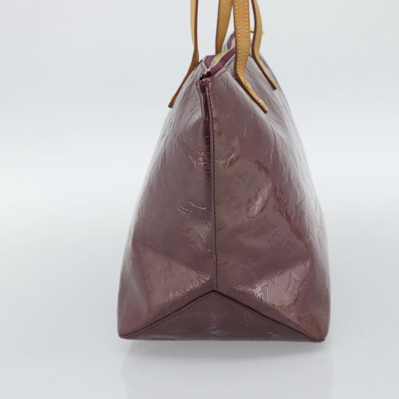 LOUIS VUITTON Monogram Vernis Bellevue GM Tote Bag Violet M93588 LV Auth 191706
