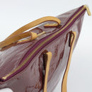 LOUIS VUITTON Monogram Vernis Bellevue GM Tote Bag Violet M93588 LV Auth 191706-6