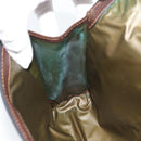 GUCCI GG Supreme Clutch Bag PVC Leather Beige Gold Auth 191707-17