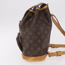 LOUIS VUITTON Monogram Montsouris MM Backpack M51136 LV Auth 191709-3
