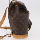 LOUIS VUITTON Monogram Montsouris MM Backpack M51136 LV Auth 191709-4