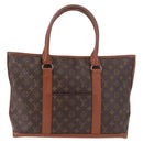 LOUIS VUITTON Monogram Sac Weekend PM Tote Bag M42425 LV Auth 191711-13