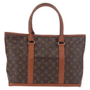 LOUIS VUITTON Monogram Sac Weekend PM Tote Bag M42425 LV Auth 191711-2