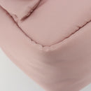 PRADA Ribbon Hand Bag Nylon 2way Pink Gold Tone Auth 191720SM-17