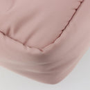 PRADA Ribbon Hand Bag Nylon 2way Pink Gold Tone Auth 191720SM-19