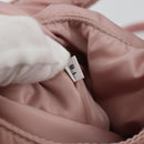 PRADA Ribbon Hand Bag Nylon 2way Pink Gold Tone Auth 191720SM-11