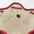 GUCCI Micro GG Doraemon Shoulder Bag PVC Beige Gold Tone 655597 Auth 191721SM-20