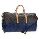 LOUIS VUITTON Monogram Split Keepall Bandouliere 50 Bag M43861 LV Auth 191722SM-1