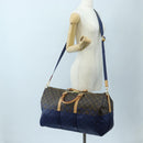 LOUIS VUITTON Monogram Split Keepall Bandouliere 50 Bag M43861 LV Auth 191722SM-36