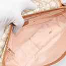 Christian Dior Trotter Romantic Chain Shoulder Bag Beige Silver Auth 191723A-17