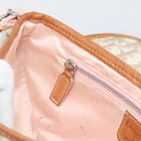 Christian Dior Trotter Romantic Chain Shoulder Bag Beige Silver Auth 191723A-20