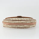 Christian Dior Trotter Romantic Chain Shoulder Bag Beige Silver Auth 191723A-9