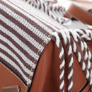 LOEWE Hammock Small Hand Bag Leather 2way Brown Silver Auth 191725SAM-18