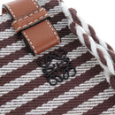 LOEWE Hammock Small Hand Bag Leather 2way Brown Silver Auth 191725SAM-20