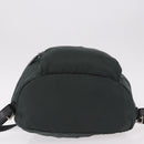 PRADA Backpack Nylon Green Silver Auth 191731A-10