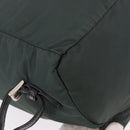 PRADA Backpack Nylon Green Silver Auth 191731A-13