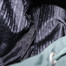 PRADA Backpack Nylon Green Silver Auth 191731A-19