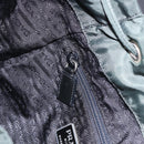 PRADA Backpack Nylon Green Silver Auth 191731A-22