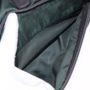 PRADA Backpack Nylon Green Silver Auth 191731A-24