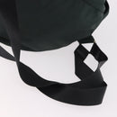 PRADA Backpack Nylon Green Silver Auth 191731A-8