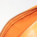 LOUIS VUITTON Epi Soufflot Hand Bag Orange Mandarin M5222H LV Auth 191732A-9