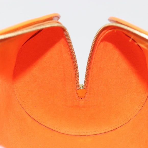 LOUIS VUITTON Epi Soufflot Hand Bag Orange Mandarin M5222H LV Auth 191732A