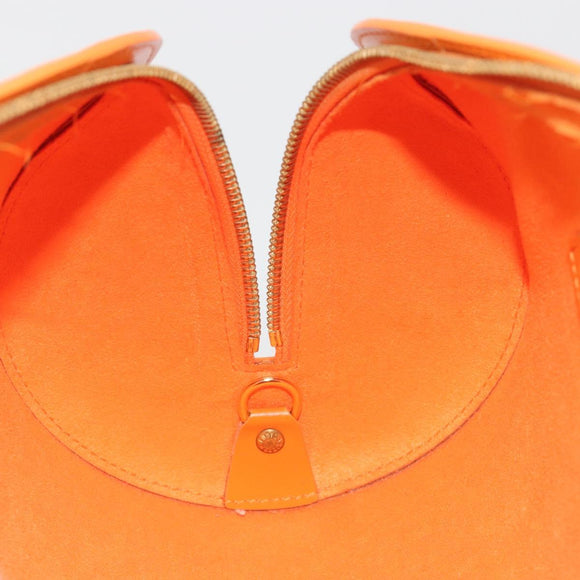 LOUIS VUITTON Epi Soufflot Hand Bag Orange Mandarin M5222H LV Auth 191732A