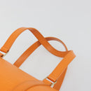 LOUIS VUITTON Epi Soufflot Hand Bag Orange Mandarin M5222H LV Auth 191732A-14
