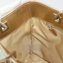 GUCCI GG Canvas Tote Bag Light Blue Gold Tone 002.1099 Auth 191736-19
