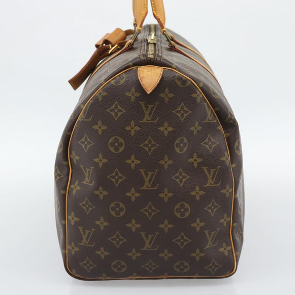LOUIS VUITTON Monogram Keepall 50 Boston Bag M41426 LV Auth 191742A