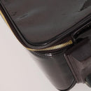 LOUIS VUITTON Monogram Vernis Pegas 45 Suitcase Amarante M91277 LV Auth 191745A-17