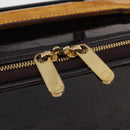 LOUIS VUITTON Monogram Vernis Pegas 45 Suitcase Amarante M91277 LV Auth 191745A-21