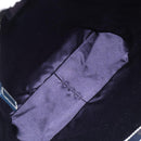 FENDI Zucchino Canvas Hand Bag Navy Silver Auth 191751V-11