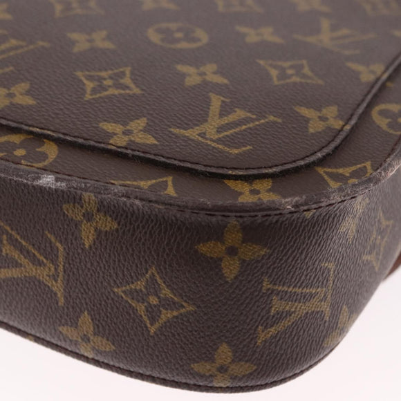 LOUIS VUITTON Monogram Saint Cloud GM Shoulder Bag M51242 LV Auth 191755