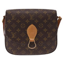 LOUIS VUITTON Monogram Saint Cloud GM Shoulder Bag M51242 LV Auth 191755-2