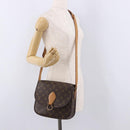 LOUIS VUITTON Monogram Saint Cloud GM Shoulder Bag M51242 LV Auth 191755-26