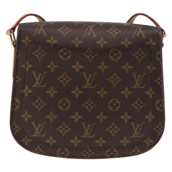 LOUIS VUITTON Monogram Saint Cloud GM Shoulder Bag M51242 LV Auth 191755